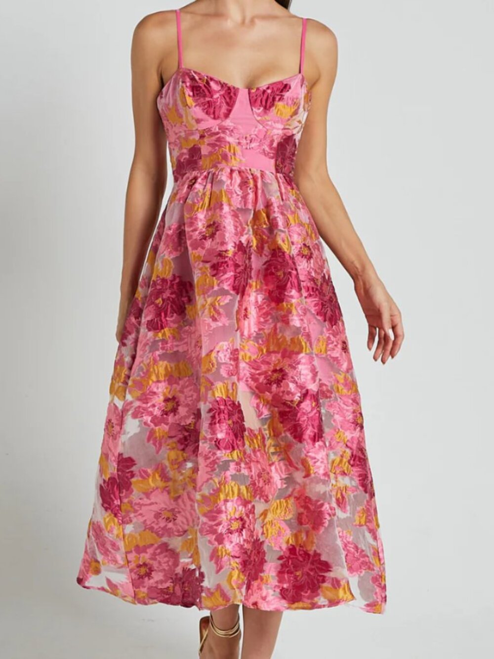 SHOWPO Brailey Midi Dress - NWOT
